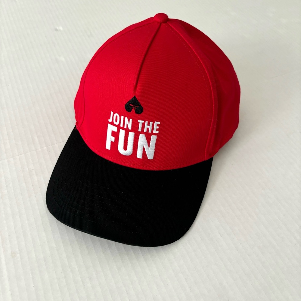 Premier Cruises "Join The Fun" Red Hat‎ Cap Adjustable Snapback NEW